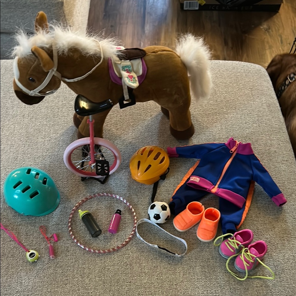 Our Generation horse and outdoor accessories